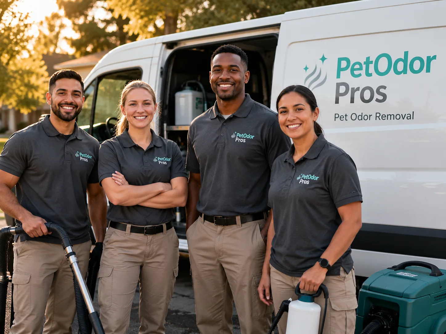 Pet Odor Removal team serving Melbourne, IA
